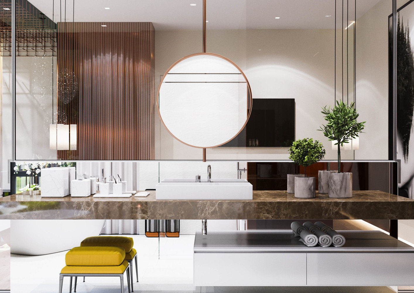 Фотография: Ванная в стиле Современный, Дом, Проект дня, Московская область, Шамсудин Керимов, Эксклюзивные проекты, Никольская слобода – фото на INMYROOM Фотография: Ванная в стиле Современный, Дом, Проект дня, Московская область, Шамсудин Керимов, Эксклюзивные проекты, Никольская слобода – фото на INMYROOM