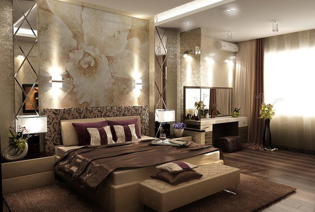Спальня в стиле модерн