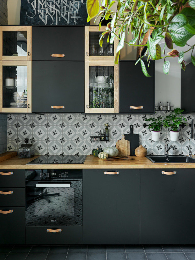 Фотография: Кухня и столовая в стиле Эклектика, Квартира, Проект недели, Москва, Макс Жуков, ToTaste Studio, 4 и больше, Более 90 метров – фото на INMYROOM