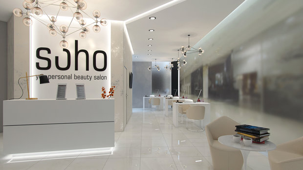 Фото из портфолио салон красоты SOHO  – фотографии дизайна интерьеров на INMYROOM