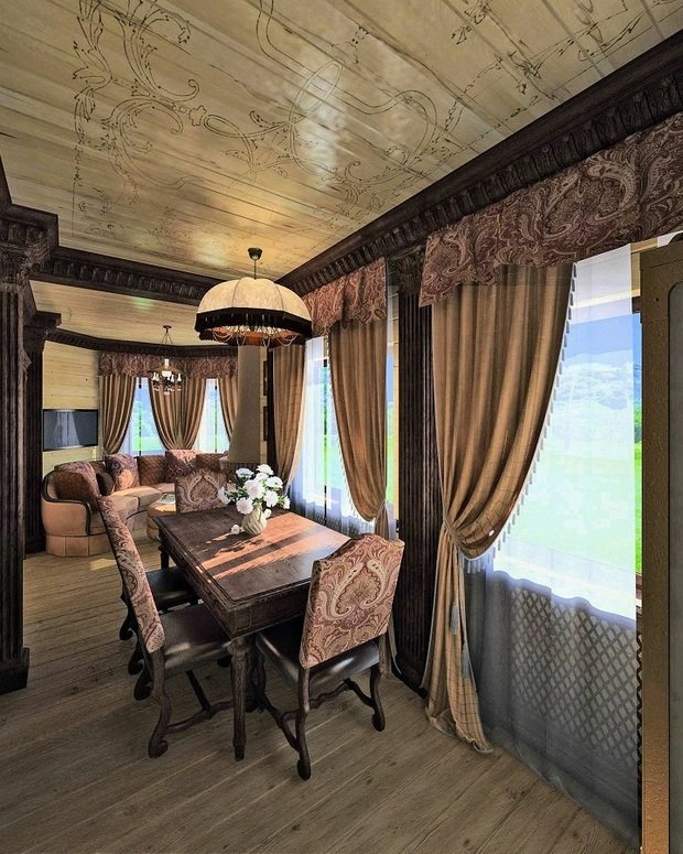 Фото из портфолио Балашиха. Деревянный дом. – фотографии дизайна интерьеров на INMYROOM