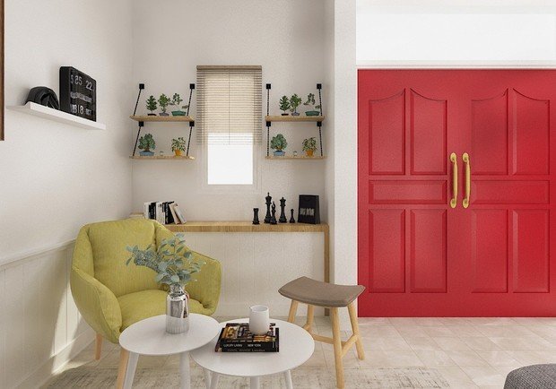 Фотография: Гостиная в стиле Скандинавский, Советы, как утеплить балкон, как самостоятельно утеплить квартиру, утепление окон, отопление, системы отопления – фото на INMYROOM