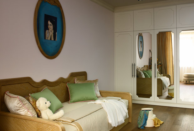 Фотография: Детская в стиле Классический, Современный, Квартира, BOSCH, Проект недели, Москва, Лена Ленских, Manders, ЖК «Доминион» – фото на INMYROOM