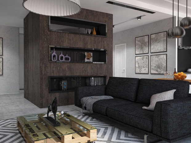 Фото из портфолио Берлога – фотографии дизайна интерьеров на INMYROOM