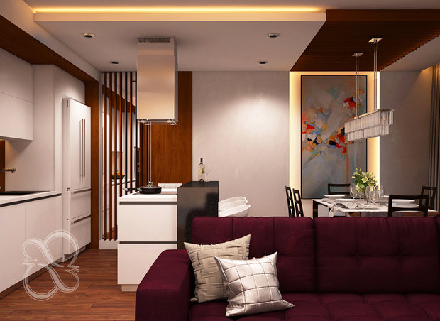 Фото из портфолио Проект: Pacific Amber – фотографии дизайна интерьеров на INMYROOM