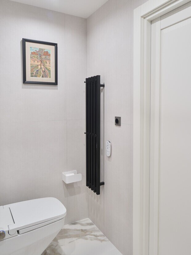 Фотография: Ванная в стиле Современный, Квартира, Проект дня, Панельный дом, 2 комнаты, 60-90 метров, Челябинская область, Влада Николаева – фото на INMYROOM