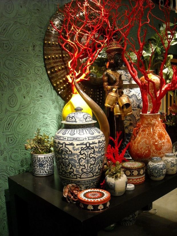 Фотография: Декор в стиле Восточный, Декор интерьера, Дизайн интерьера, Цвет в интерьере – фото на INMYROOM