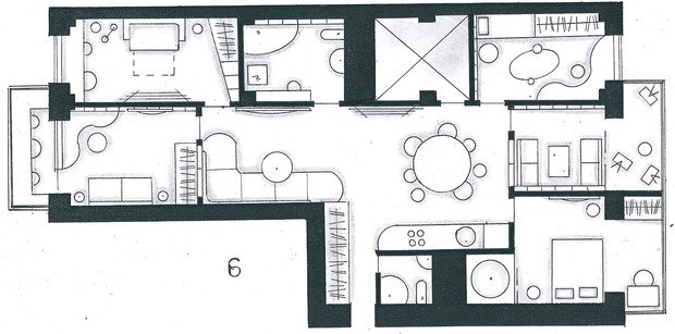 Фото из портфолио Мои перепланировки – фотографии дизайна интерьеров на INMYROOM