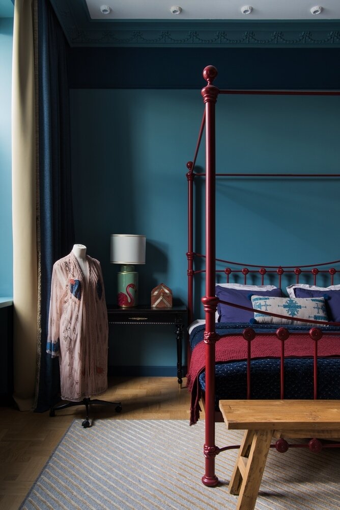 Фотография: Спальня в стиле Современный, Эклектика, Квартира, Проект дня, Москва, 4 и больше, Более 90 метров, Наталья Митракова, Эксклюзивные проекты – фото на INMYROOM Фотография: Спальня в стиле Современный, Эклектика, Квартира, Проект дня, Москва, 4 и больше, Более 90 метров, Наталья Митракова, Эксклюзивные проекты – фото на INMYROOM