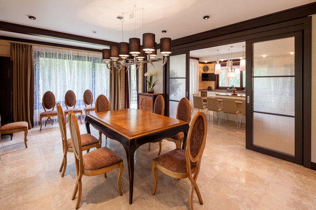 Фото из портфолио Интерьер коттеджа в Нижегородской области – фотографии дизайна интерьеров на INMYROOM