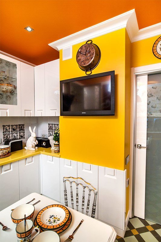 Фотография: Кухня и столовая в стиле Прованс и Кантри, Современный, Эклектика, Интерьер комнат – фото на INMYROOM