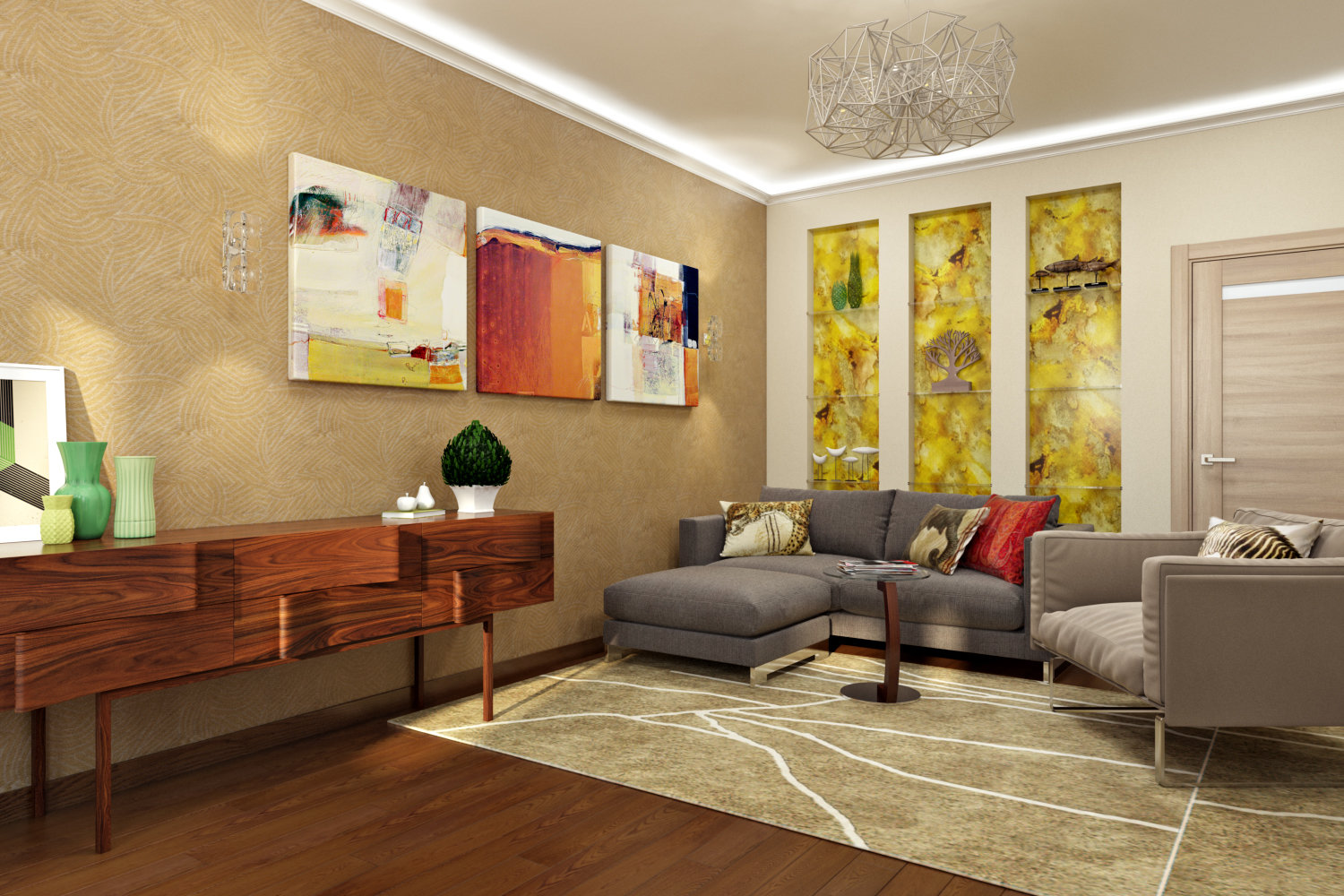 Фото из портфолио Эклектичная гостиная – фотографии дизайна интерьеров на INMYROOM Фото из портфолио Эклектичная гостиная – фотографии дизайна интерьеров на INMYROOM