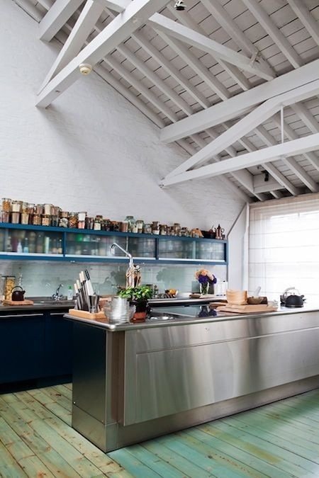 Фотография: Кухня и столовая в стиле Лофт, Декор интерьера, Декор дома, Пол – фото на INMYROOM