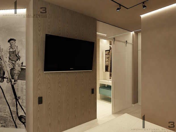 Фото из портфолио Квартира с террасой в жк "Собрание", С-Петербург, ул. Б. Посадская 12 – фотографии дизайна интерьеров на InMyRoom.ru