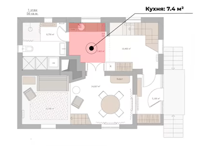 Фотография: в стиле , Кухня и столовая, Переделка – фото на INMYROOM Фотография: в стиле , Кухня и столовая, Переделка – фото на INMYROOM