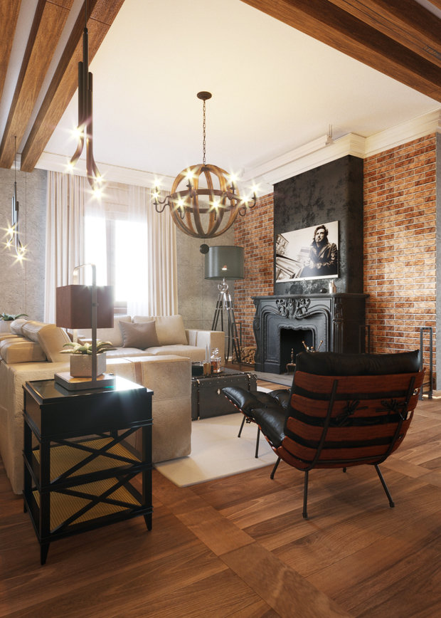 Фото из портфолио Дизайн проекта Дома в г. Москва – фотографии дизайна интерьеров на INMYROOM