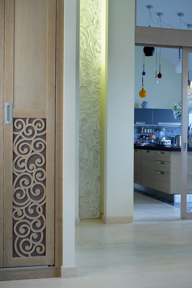 Фотография: Кухня и столовая в стиле Классический, Скандинавский, Современный, Восточный, Декор интерьера, Квартира, Цвет в интерьере, Дома и квартиры, Белый, Пентхаус, Наталья Гусева – фото на INMYROOM