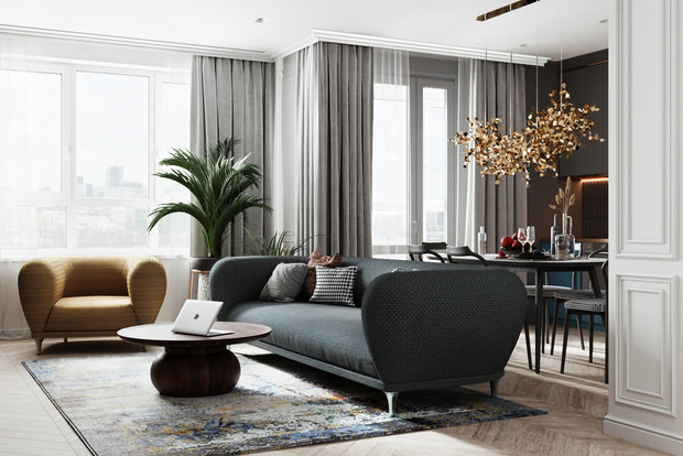 Фото из портфолио Nouveau Classique – фотографии дизайна интерьеров на INMYROOM