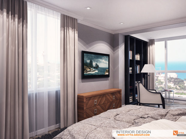 Фото из портфолио Спальня,Симферополь – фотографии дизайна интерьеров на INMYROOM