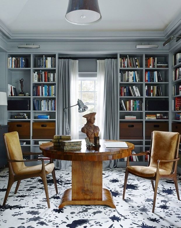 Фотография: Кабинет в стиле Классический, Советы, Розовый, Инна Усубян, Нина Романюк, Илья Насонов, Tikkurila, Анна Ковальченко, Диана Балашова, Марина Брагинская, Джонатан Адлер, Келли Уистлер, Абигейл Ахерн, Клод Картье, Atelier Interior, Flamingo – фото на INMYROOM