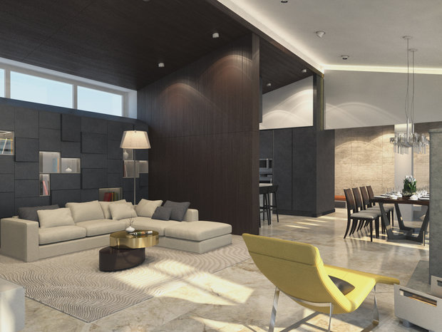 Фото из портфолио Проект загородного дома 310 кв.м. в поселке Подмосковные вечера – фотографии дизайна интерьеров на INMYROOM