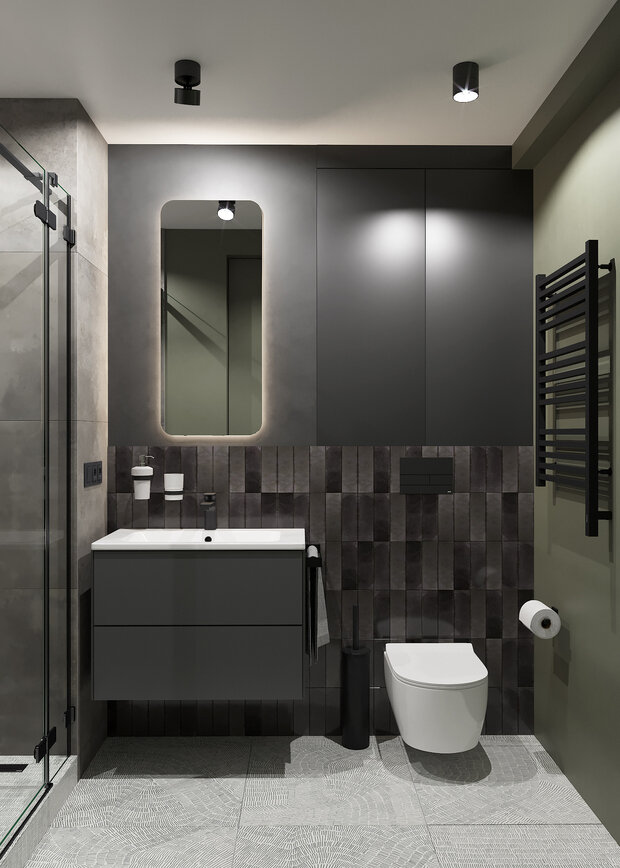 Фото из портфолио 30м2 в старом фонде – фотографии дизайна интерьеров на INMYROOM