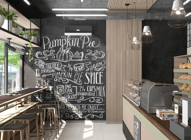 Фото из портфолио Пекарня Bon Bakery – фотографии дизайна интерьеров на INMYROOM