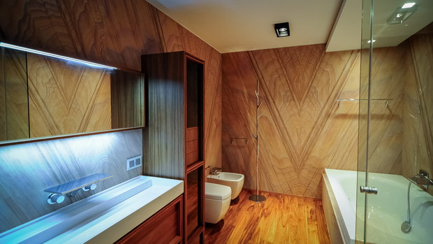 Фото из портфолио Тёплый минимализм – фотографии дизайна интерьеров на INMYROOM