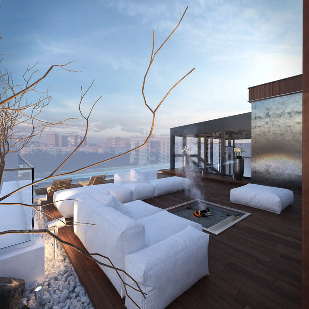 Фото из портфолио Пентхаус 480м2 в ЖК Смоленская 14 Санкт-Петербург – фотографии дизайна интерьеров на INMYROOM