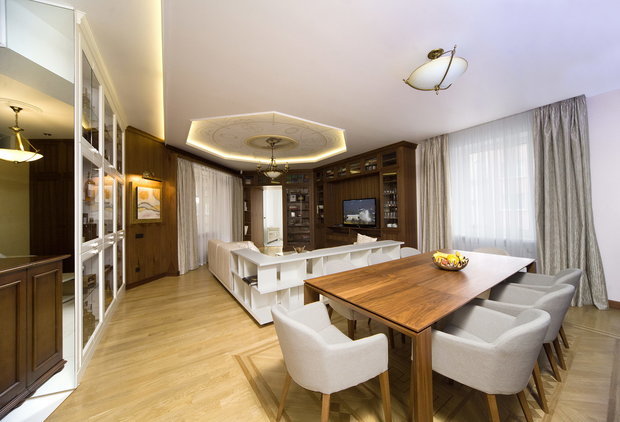 Фото из портфолио Роскошь с привкусом виски – фотографии дизайна интерьеров на INMYROOM