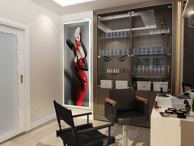 Фото из портфолио Кабинет визажиста – фотографии дизайна интерьеров на INMYROOM