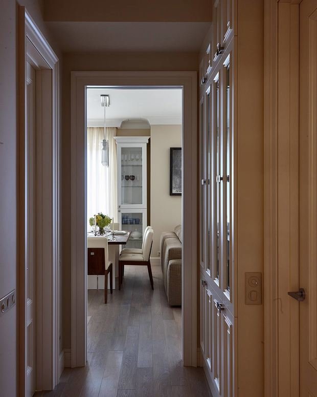 Фотография: Прихожая в стиле Современный, Квартира, Проект недели, Москва, Никита Морозов, KM Studio, новостройка, Монолитный дом, 3 комнаты, Более 90 метров – фото на INMYROOM