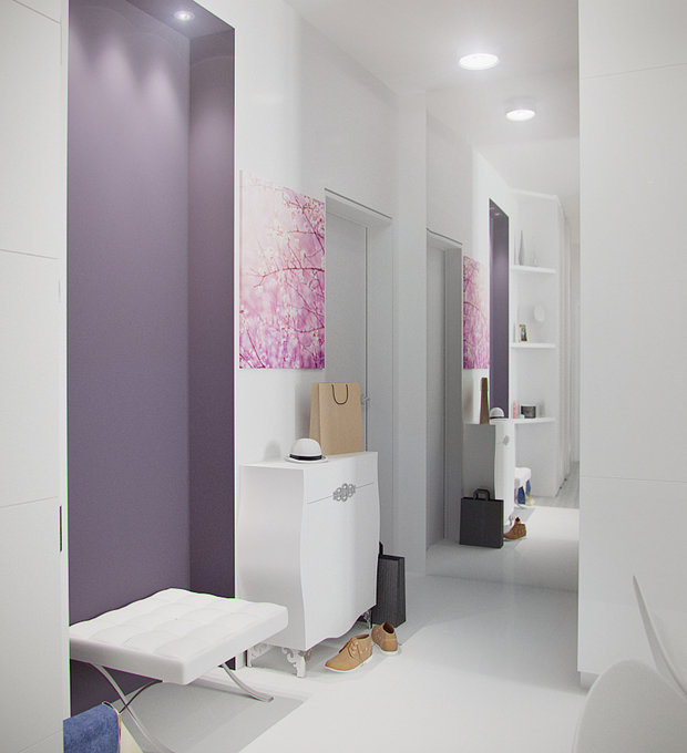 Фото из портфолио 2-х комнатная квартира в Москве  – фотографии дизайна интерьеров на INMYROOM