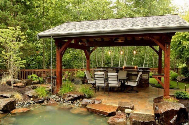 Фотография: Ландшафт в стиле , Советы, Leroy Merlin, Village Club, Эд Серебренников, мангал, как сделать зону барбекю – фото на INMYROOM