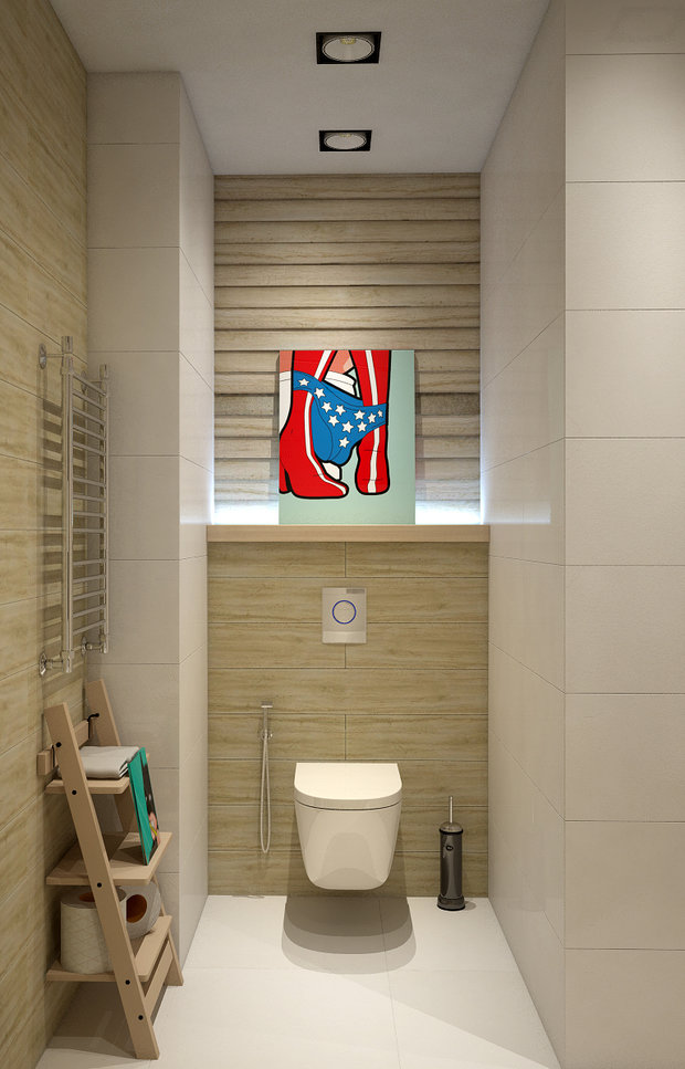 Фото из портфолио Дизайн квартиры-студии – фотографии дизайна интерьеров на INMYROOM