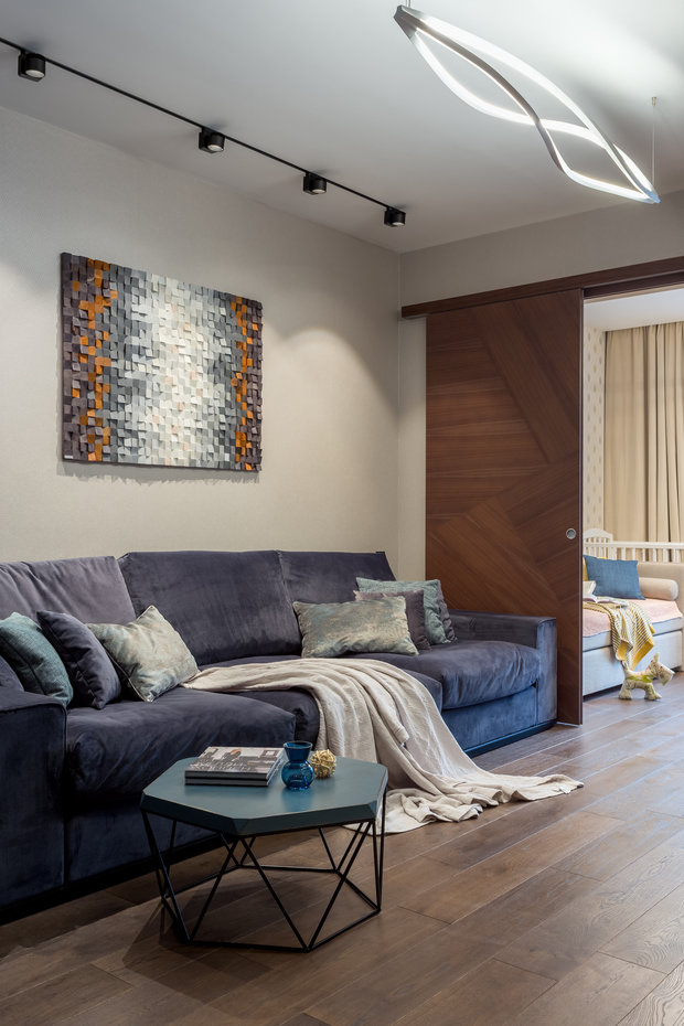 Фото из портфолио Софт-минимализм с комфортом – фотографии дизайна интерьеров на INMYROOM