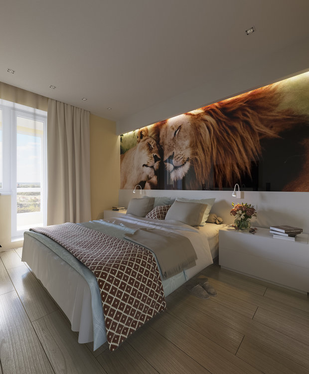 Фотография: Спальня в стиле Минимализм – фото на INMYROOM