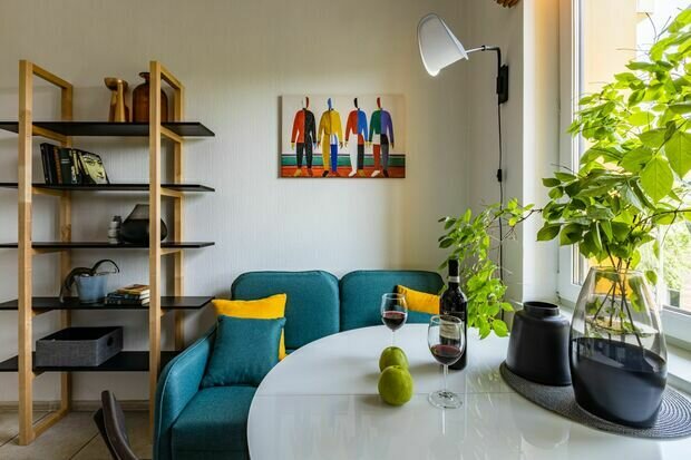 Фотография: Кухня и столовая в стиле Современный, Минимализм, Проект недели, 1 комната, 40-60 метров – фото на INMYROOM