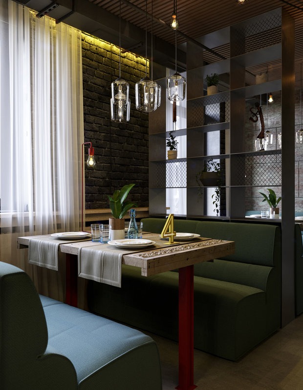 Фото из портфолио PITER BAR  – фотографии дизайна интерьеров на INMYROOM