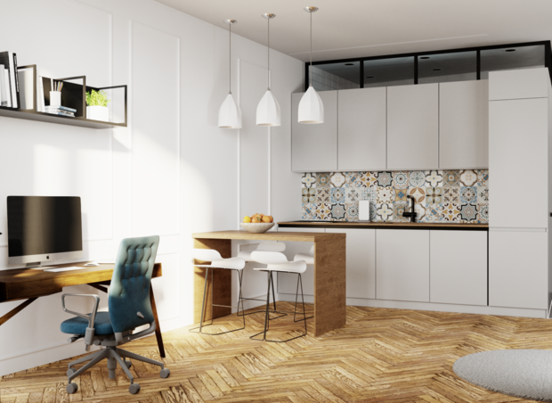 Фото из портфолио Проекты – фотографии дизайна интерьеров на INMYROOM