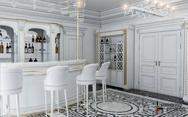 Фото из портфолио "Белоснежная классика" – фотографии дизайна интерьеров на INMYROOM