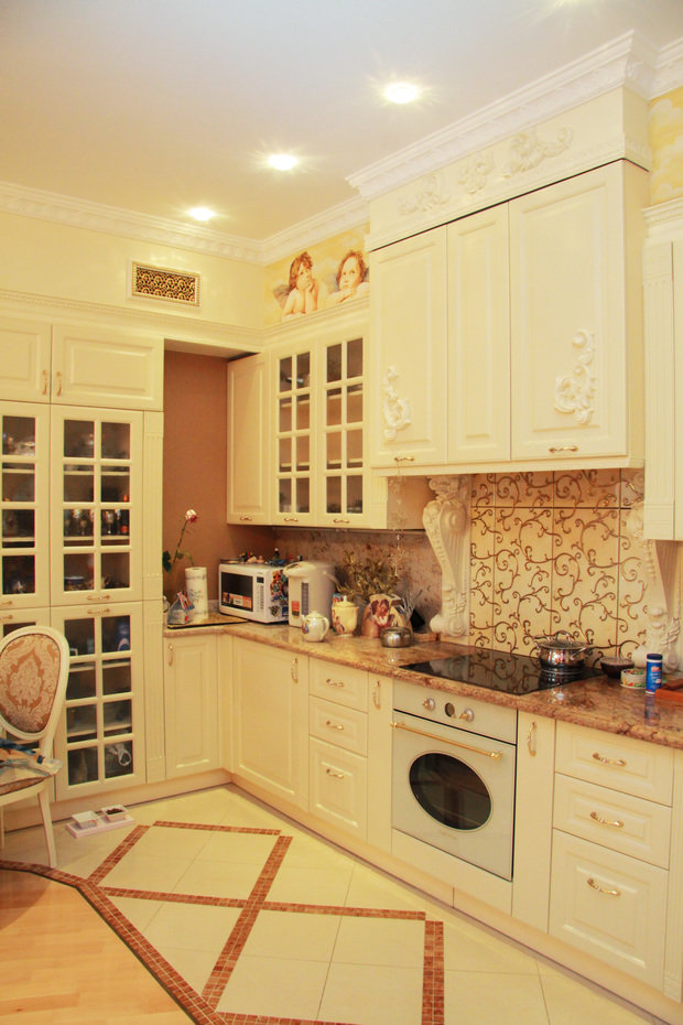 Фото из портфолио Проект трех-комнатной квартиры.  – фотографии дизайна интерьеров на INMYROOM