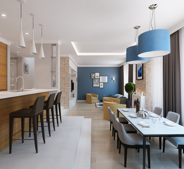 Фото из портфолио Легкость в пространстве – фотографии дизайна интерьеров на INMYROOM