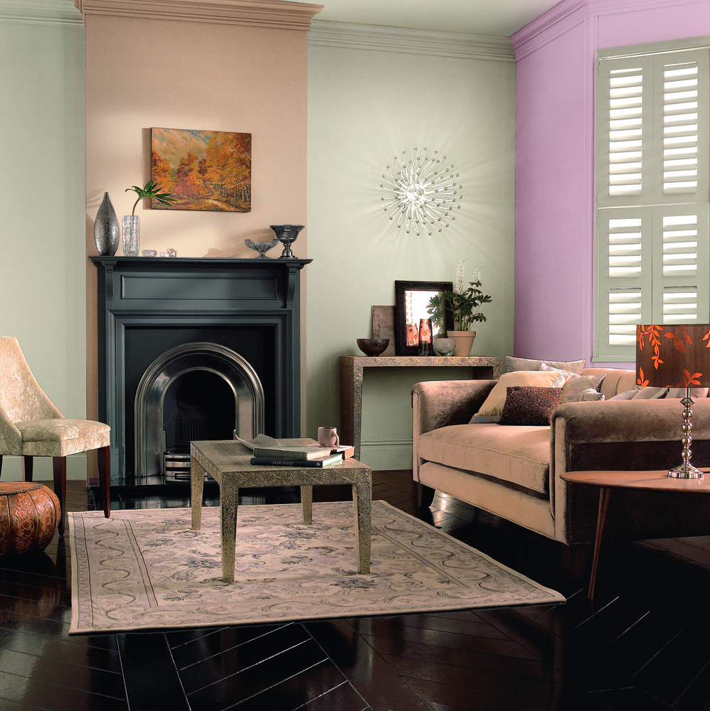 Фотография: Гостиная в стиле Восточный, Декор интерьера, Дизайн интерьера, Цвет в интерьере, Советы, Dulux, Серый – фото на INMYROOM