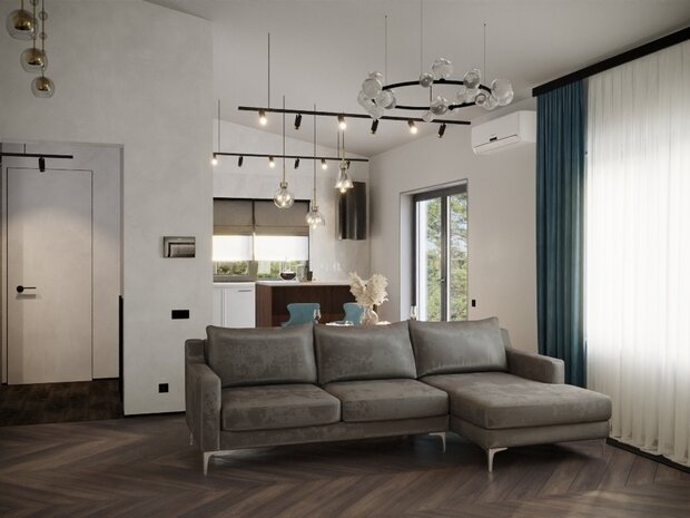 Фото из портфолио Дом Истра – фотографии дизайна интерьеров на INMYROOM