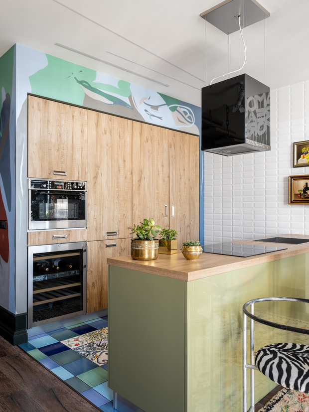 Фото из портфолио Квартира архитектора Дарьи Васильковой – фотографии дизайна интерьеров на INMYROOM