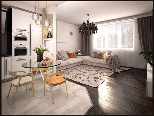 Фото из портфолио Квартира в ЖК Дирижабль – фотографии дизайна интерьеров на INMYROOM