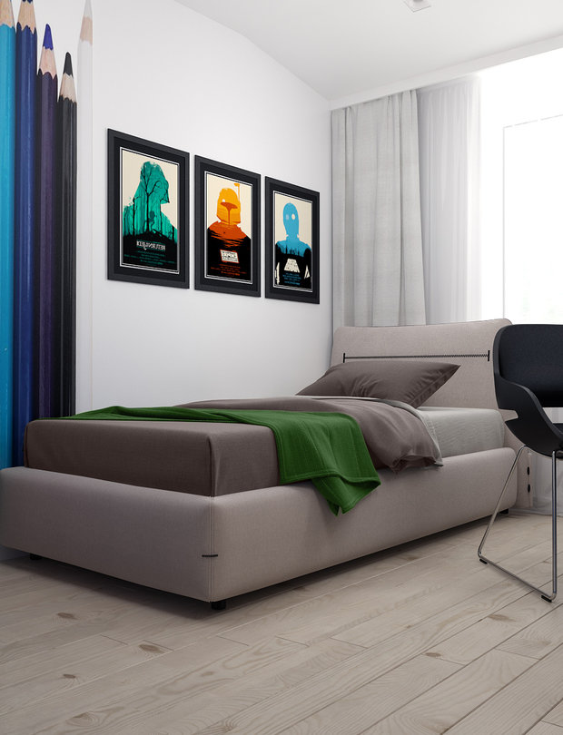 Фото из портфолио Детская спальня – фотографии дизайна интерьеров на INMYROOM