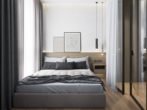 Фото из портфолио ЖК Хорошевский 48 м2 – фотографии дизайна интерьеров на INMYROOM