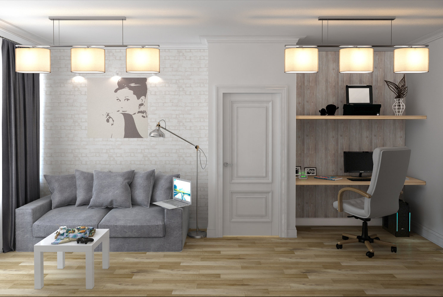 Фото из портфолио Квартира для студентки – фотографии дизайна интерьеров на INMYROOM Фото из портфолио Квартира для студентки – фотографии дизайна интерьеров на INMYROOM